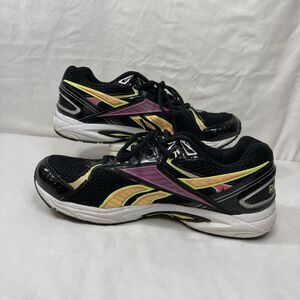 Size 10 - Reebok Doublehall 2.0 Black Pink Solar Women’s Running Shoes